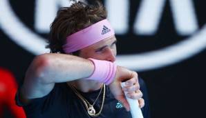 Alexander Zverev ist bei den Australian Open an Milos Raonic gescheitert.