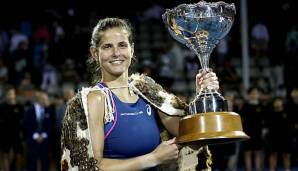 Julia Görges hat das WTA-Turnier in Auckland gewonnen.