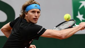 Alexander Zverev hat bei den French Open die zweite Runde erreicht.