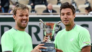 Andreas Mies und Kevin Krawietz kassieren für ihren French-Open.-Trioumph 580.000 Euro.