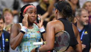 Großer Hype um die 15-jährige Coco Gauff: Gegen Naomi Osaka war sie am Ende jedoch chancenlos.