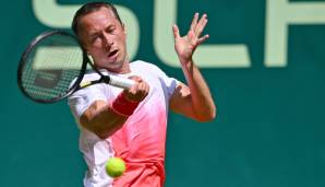 Philipp Kohlschreiber steht in Hall im Viertelfinale.