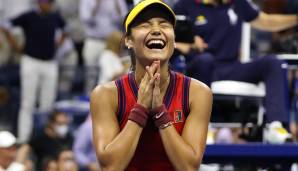 Emma Raducanu ist die Siegerin bei den US Open.