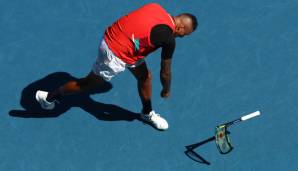 Nick Kyrgios sorgte bei den Australien Open für einen weiteren Eklat.