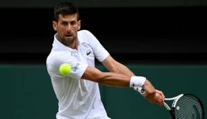 Novak Djokovic jagt Wimbledon-Titel Nummer sieben.