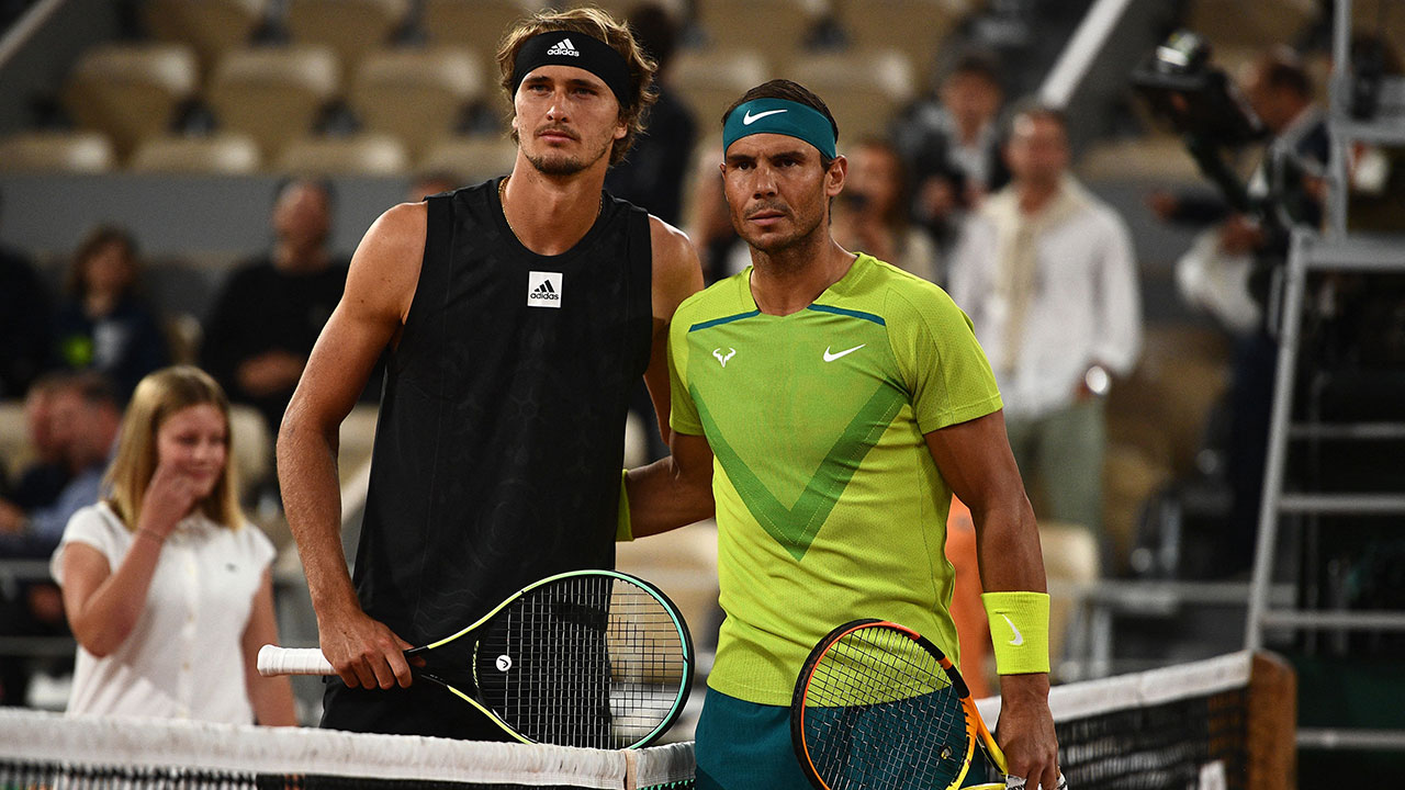 Zverev, Nadal, French Open