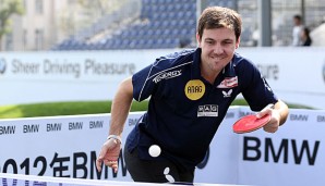 Timo Boll gewann beiden Einzel gegen den TTC Frickenhausen