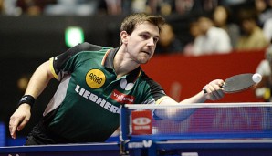 Timo Boll steht aktuell auf der Platz neun der Weltrangliste