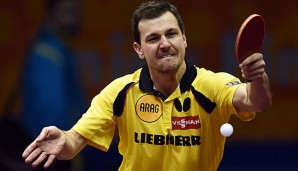 Timo Boll schied bereits im Doppel in Runde 2 aus