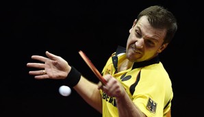 Timo Boll feierte bei seinem Debüt in der Super League einen Einstandssieg