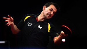 Timo Boll feierte mit seinen Düsseldorfern einen 3:2-Finalsieg gegen den TTC Fulda-Maberzell