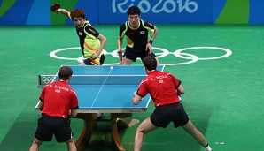 Spielt Timo Boll bald ein Doppel mit einem chinesischen Kollegen?