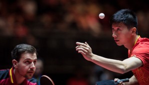 Timo Boll ist mit Ma Long ausgeschieden