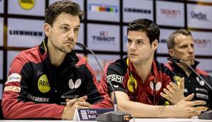 Dimitrij Ovtcharov tritt gemeinsam mit Timo Boll bei der Team-WM 2018