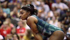 Simone Biles gehört zu den besten Turnerinnen der Welt.