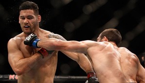 Chris Weidman musste den Rückkampf gegen Rockhold absagen