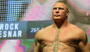 Brock Lesnar wurde gesperrt. Er hat gedopt