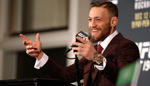 Conor McGregor hat diesmal verbal ausgeteilt