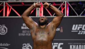 Derrick Lewis kämpft in der Nacht von Samstag auf Sonntag gegen Daniel Cormier.