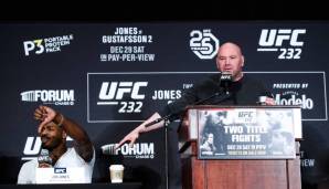 Dana White zofft sich zurzeit mit Jon Jones.