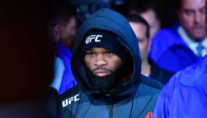 Der ehemalige UFC-Champion Tyron Woodley tritt im Hauptkampf gegen Gilbert Burns an.