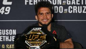 HENRY CEJUDO: Der Kleine im Verbund der Großen: Cejudo holte den Titel im Fliegengewicht und Bantamgewicht - und das sogar gleichzeitig.