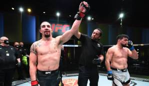 Robert Whittaker besiegte Kelvin Gastelum während der UFC Fight Night.