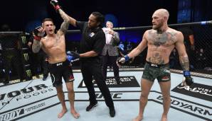 Bei UFC 257 gewann Dustin Poirier gegen Conor McGregor.