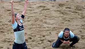 Laura Ludwig und Kira Walkenhorst erwischten einen guten Start