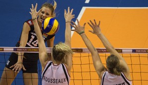 Margareta Kozuch (l.) hat mit dem DVV-Team eine WM-Medaille im Visier