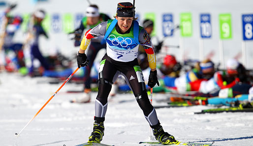 Auch im Gesamtweltcup liegt Magdalena Neuner derzeit in Führung vor Helene Jonsson