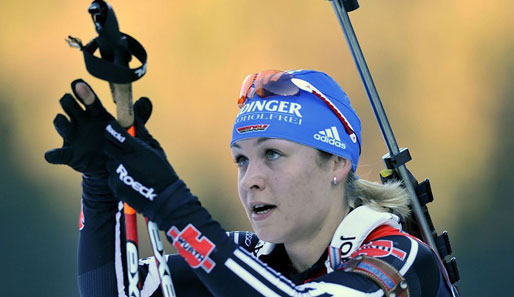 Magdalena Neuner führt das deutsche Team zur WM in Chanty Mansijsk