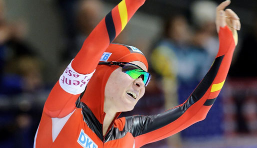 Hat WM-Bronze in Inzell gewonnen: Stephanie Beckert