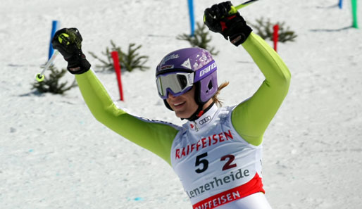 Maria Höfl-Riesch ist nach einer auskurierten Knöchelverletzung wieder fit