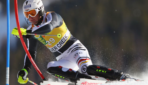 Fritz Dopfer zeigte beim Riesenslalom eine starke Leistung