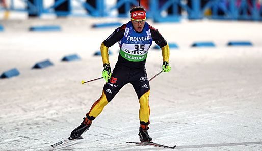 Florian Graf wurde als bester Deutscher Achter in der Verfolgung