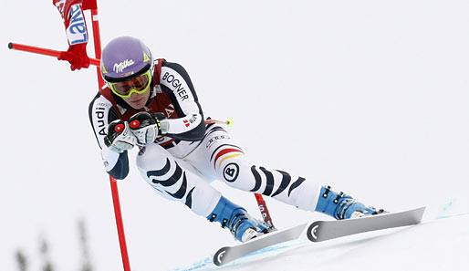 Die Deutsche Maria Höfl-Riesch ist noch nicht in Topform