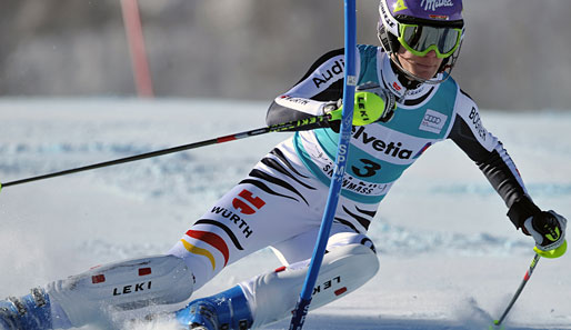 Kommt besser in Form: Maria Höfl-Riesch