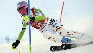 Maria Höfl-Riesch zeigte sich in verbesserter Form