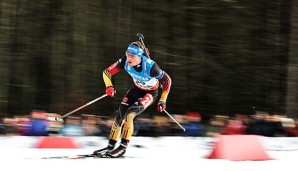 Simon Schempp gewann in einem Herzschlag-Finale vor Lukas Hofer