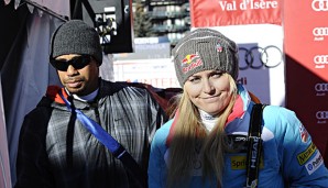 Tiger Woods (r.) ist not amused über das angebliche Ultimatum von Lindsey Vonn