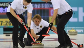 Die deutschen Curler um John Jahr sorgten gegen Norwegen für eine Überrschung