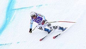 Viktoria Rebensburg erreichte hinter Lindsey Vonn den zweiten Platz