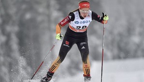 Hanna Kolb wurde zusammen mit Denise Hermann Vierte in Otepää