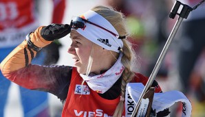 Miriam Gössner gewann den IBU-Sprint in Ridnaun