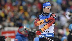 Simon Schempp sprintete in Ruhpolding auf Platz zwei