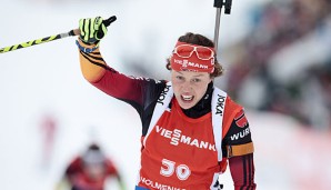 Laura Dahlmeier zeigte sich in den letzten Wochen in Topform