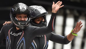 Jazmine Fenlator (l.) will bei den Olympischen Winterspielen 2018 als erste Frau für Jamaika starten