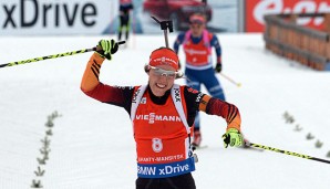 Laura Dahlmeier war in Seefeld ohne Gewehr unterwegs