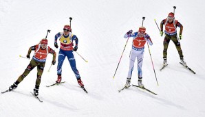 Franziska Hildebrand (l.) und Laura Dahlmeier (r.) wollen an ihre Leistungen anknüpfen